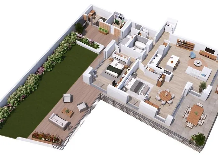 Apartment Contemporary Penthouse With Cinema And Breath-taking Lakeview