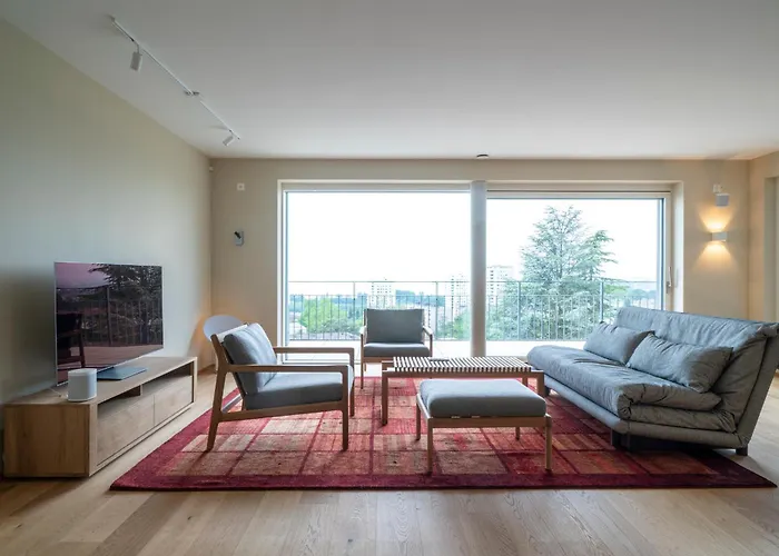 Apartment Contemporary Penthouse With Cinema And Breath-taking Lakeview Lausanne